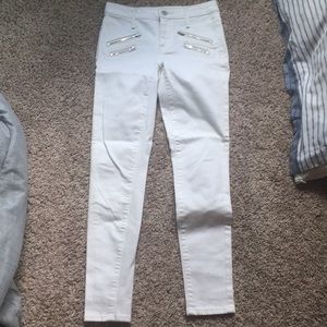 White jeans